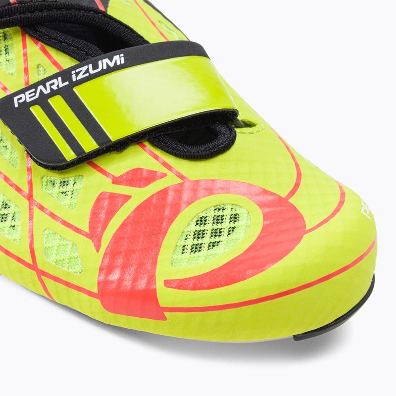 Scarpe da triathlon PEARL iZUMi Tri Fly PRO V3 Uomo, lime punch/nero 9