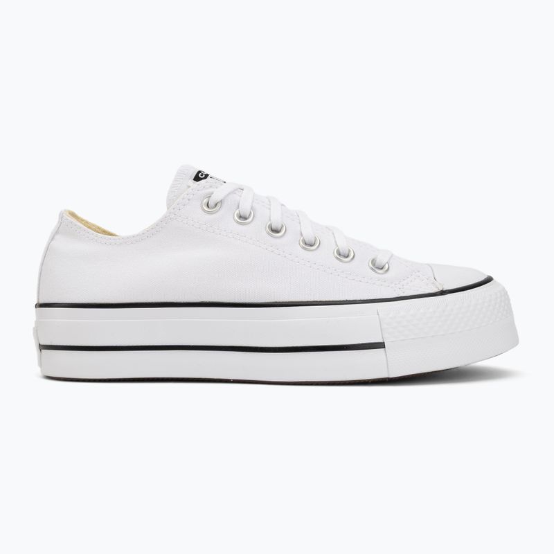 Sneakers da donna Converse Chuck Taylor All Star Lift Low optical white 2
