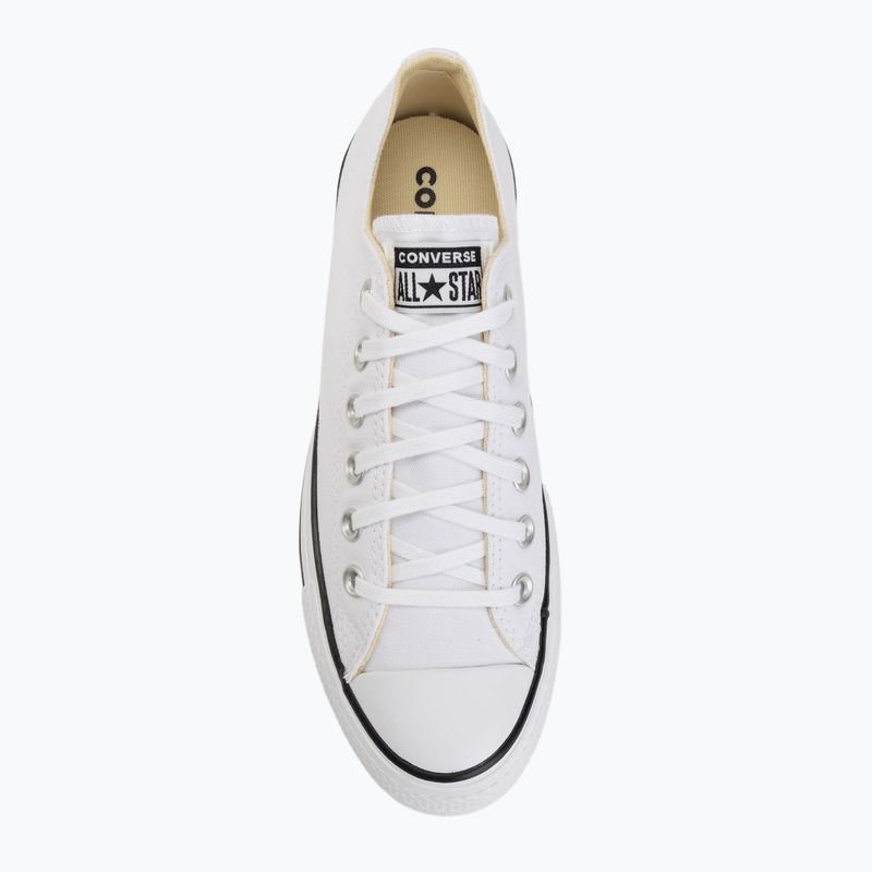 Sneakers da donna Converse Chuck Taylor All Star Lift Low optical white 5