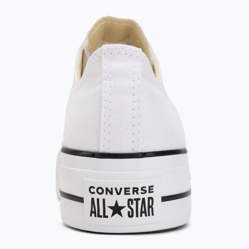 Sneakers da donna Converse Chuck Taylor All Star Lift Low optical white 6