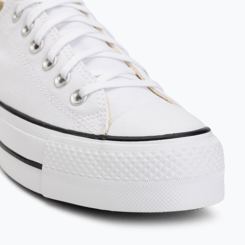 Sneakers da donna Converse Chuck Taylor All Star Lift Low optical white 7