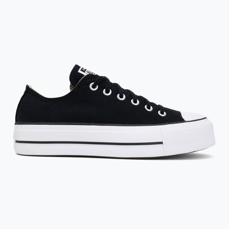 Sneakers da donna Converse Chuck Taylor All Star Lift Low black 2
