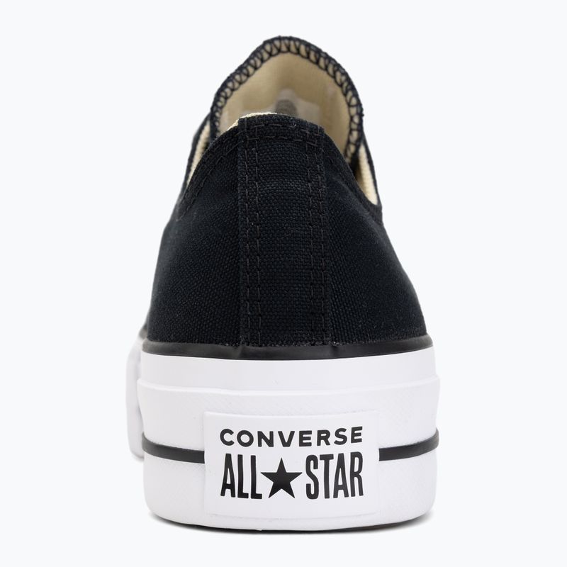 Sneakers da donna Converse Chuck Taylor All Star Lift Low black 6