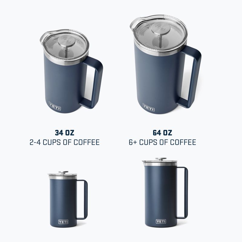 Caffettiera YETI French Press 1,9 l navy 14