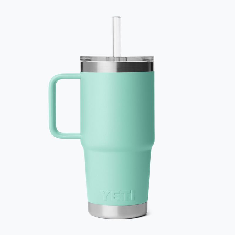 Borraccia termica YETI Rambler Straw 739 ml seafoam 2