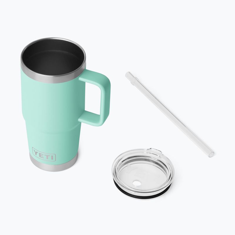 Borraccia termica YETI Rambler Straw 739 ml seafoam 4