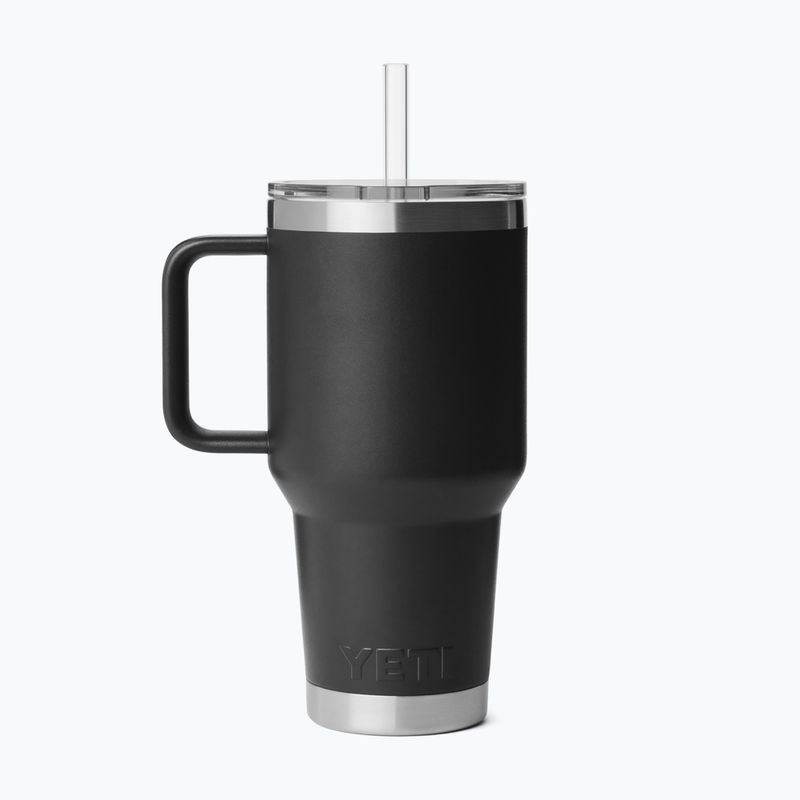 Borraccia termica YETI Rambler Straw 1000 ml black 2
