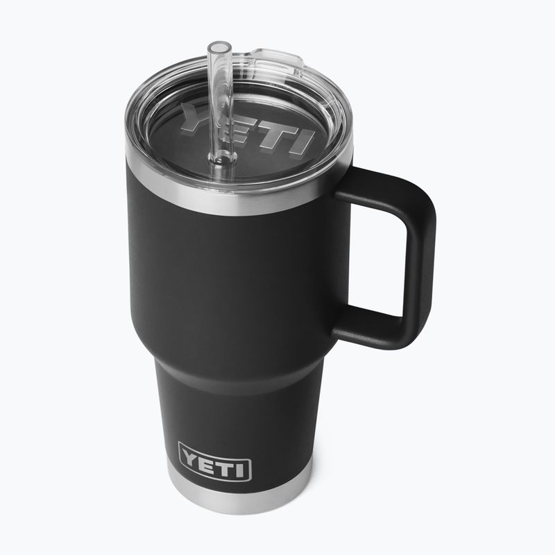 Borraccia termica YETI Rambler Straw 1000 ml black 3