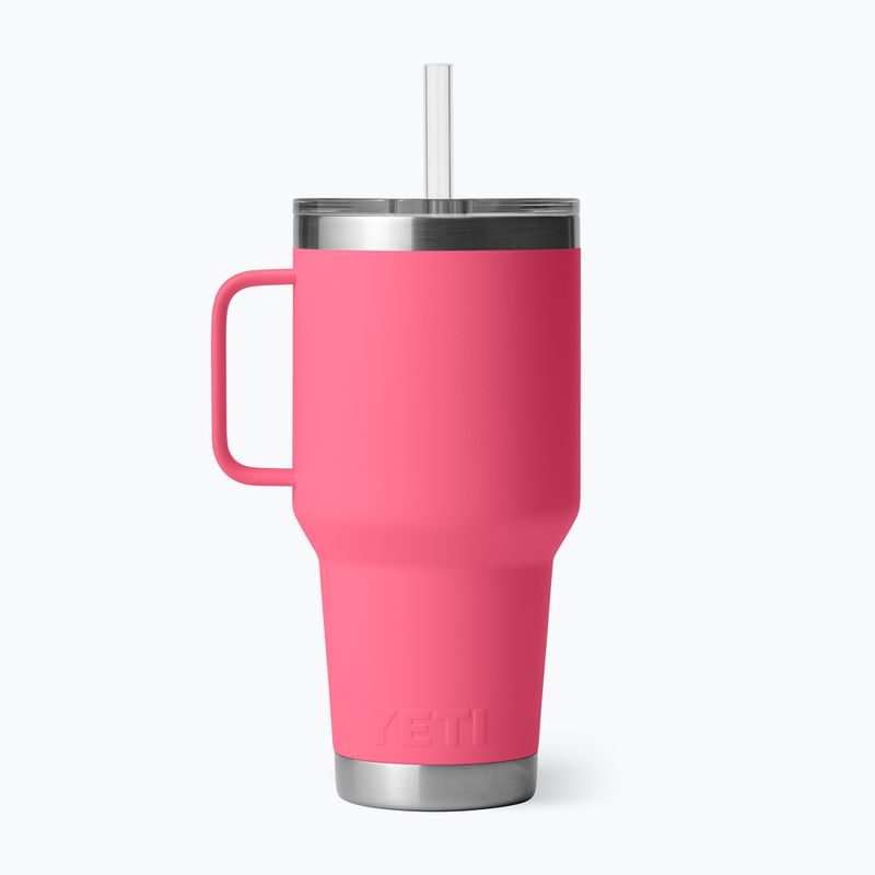 Borraccia termica YETI Rambler Straw 1000 ml tropical pink 2