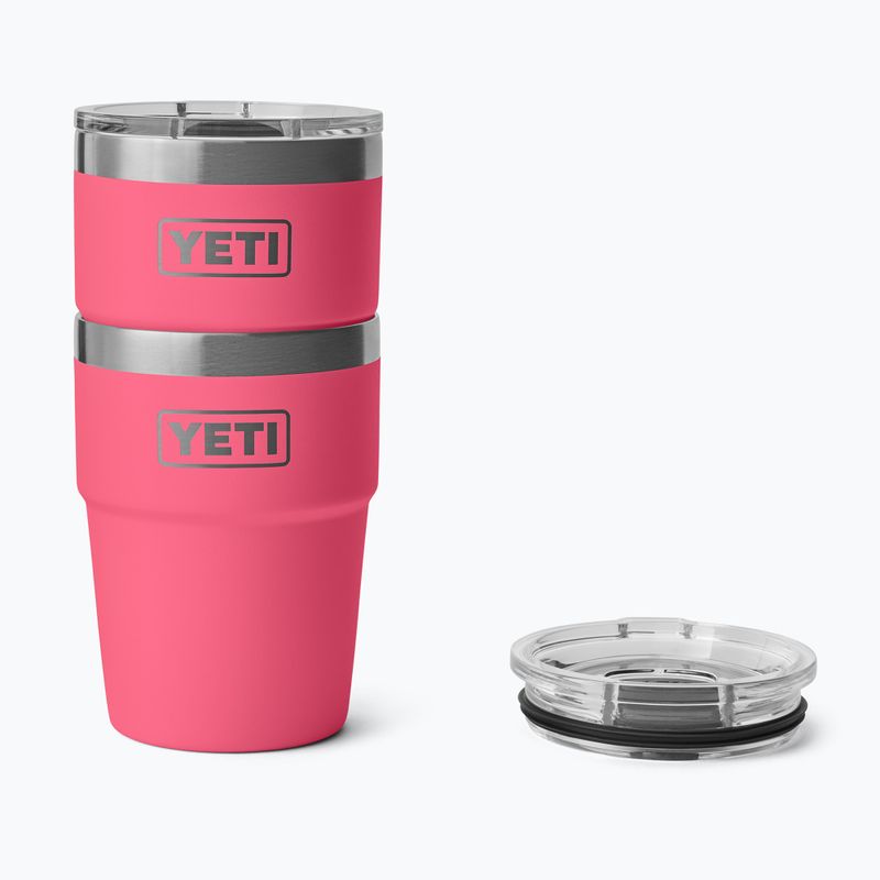 Thermos YETI Rambler Stackable 473 ml tropical pink 4