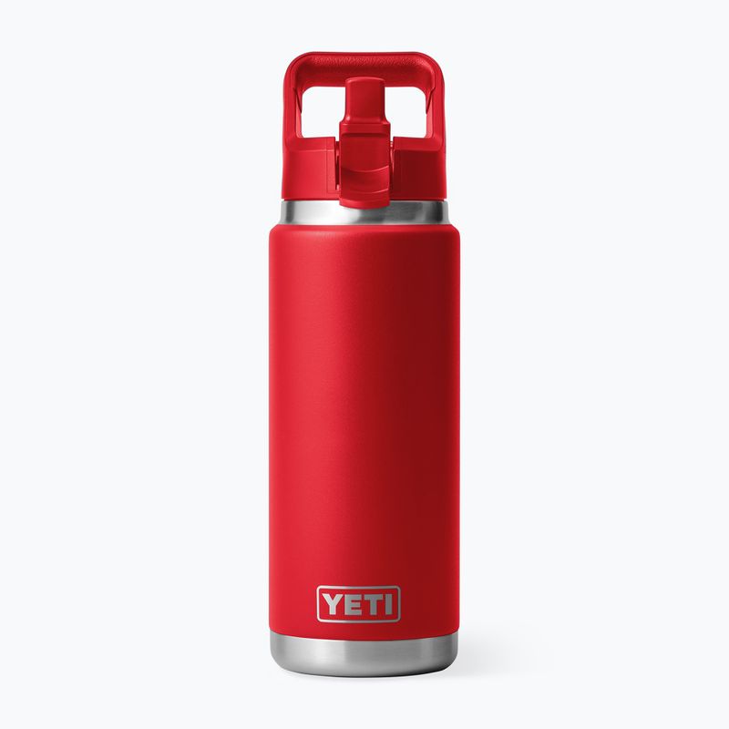 Borraccia termica YETI Rambler Straw 769 ml rescue red 3
