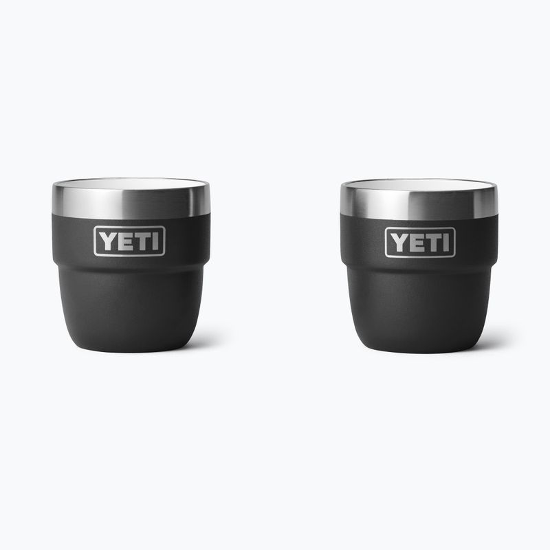 Tazza YETI Rambler 118 ml 2 pcs. black