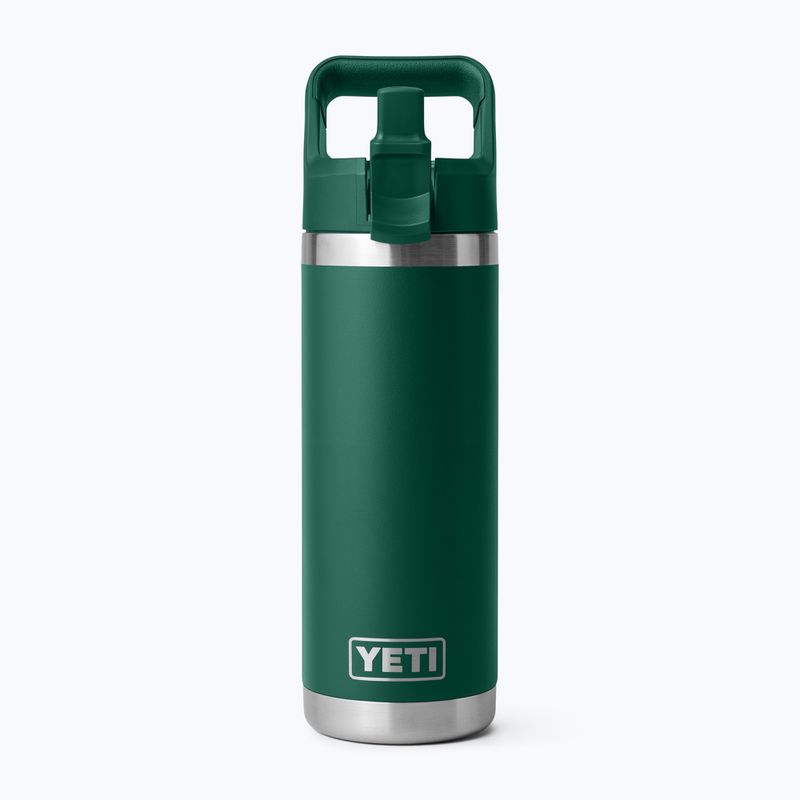 Borraccia termica YETI Rambler C Straw 532 ml black forest green 3