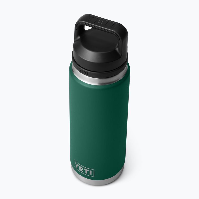 Thermos YETI Rambler Chug 760 ml black forest green 3