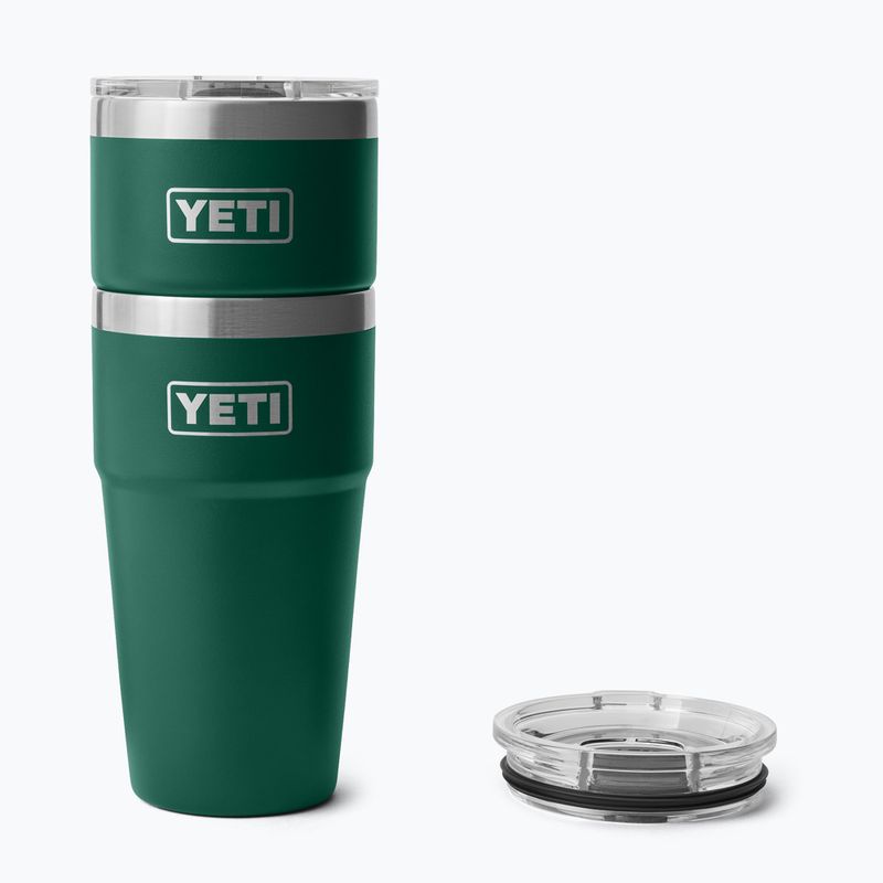 Thermos YETI Rambler Stackable 591 ml black forest green 4
