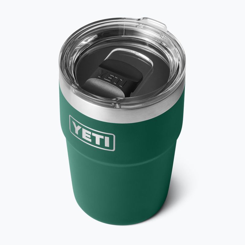 Thermos YETI Rambler Stackable 473 ml black forest green 3