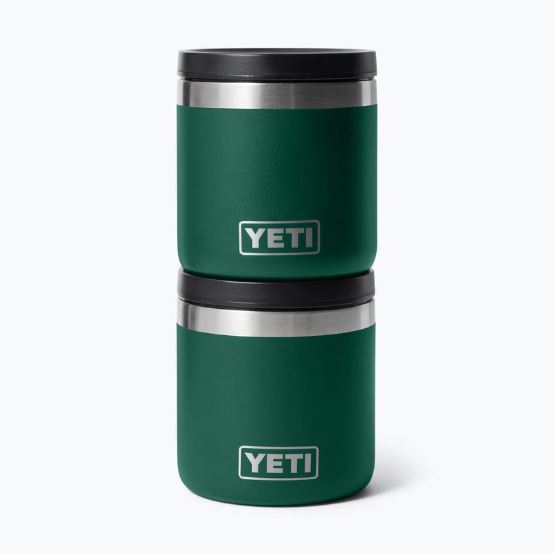 Thermos per alimenti YETI R8 Food Jar 237 ml black forest green 4