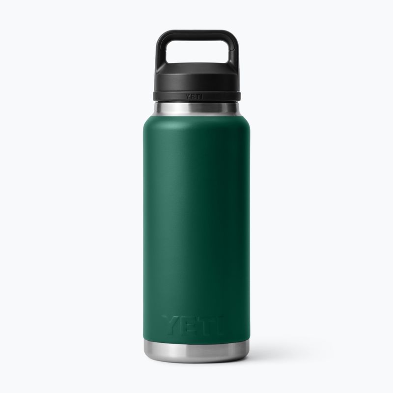 Borraccia termica YETI Rambler Chug 1064 ml black forest green 2