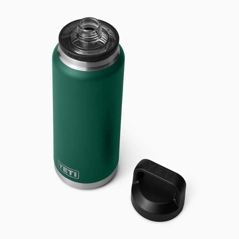 Borraccia termica YETI Rambler Chug 1064 ml black forest green 4