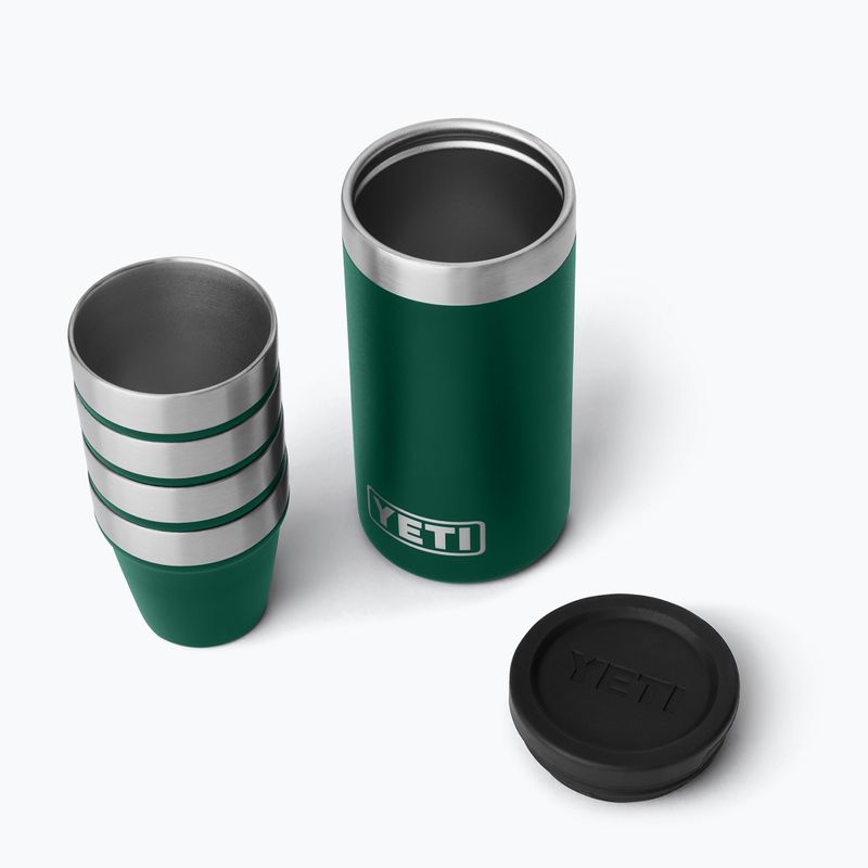 Bicchieri da campo YETI Shot 48 ml 4 pcs. black forest green 2