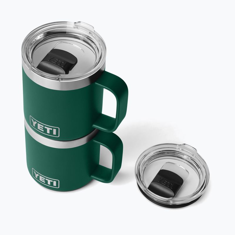 Borraccia termica YETI Rambler CL 295 ml black forest green 5