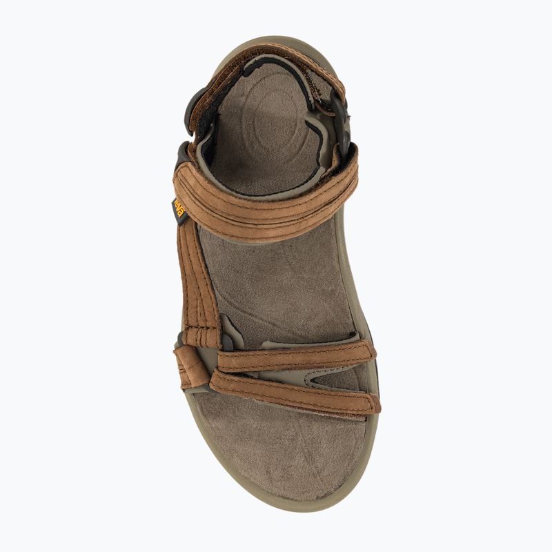 Sandali Teva Terra Fi Lite Leather marrone da donna 6