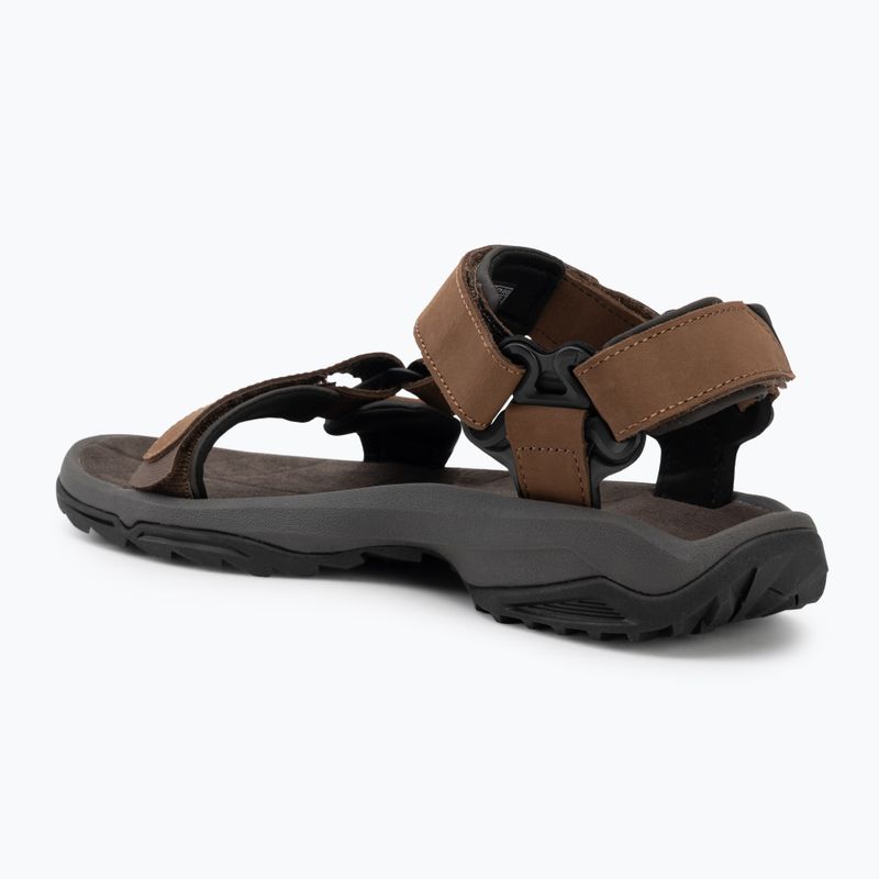 Sandali da uomo Teva Terra Fi Lite Leather brown 3
