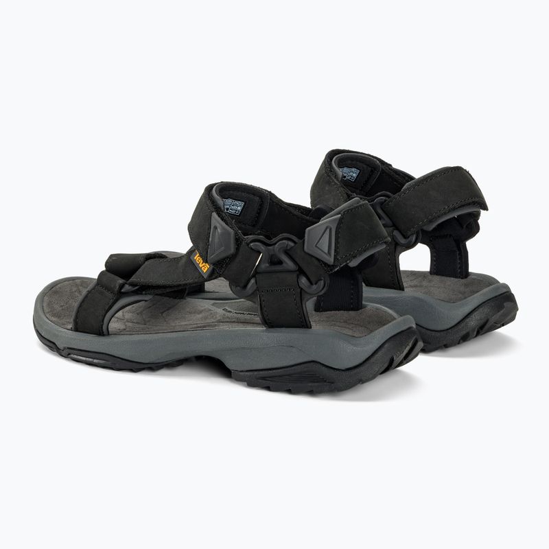 Sandali Teva Terra Fi Lite Leather da uomo, nero 3