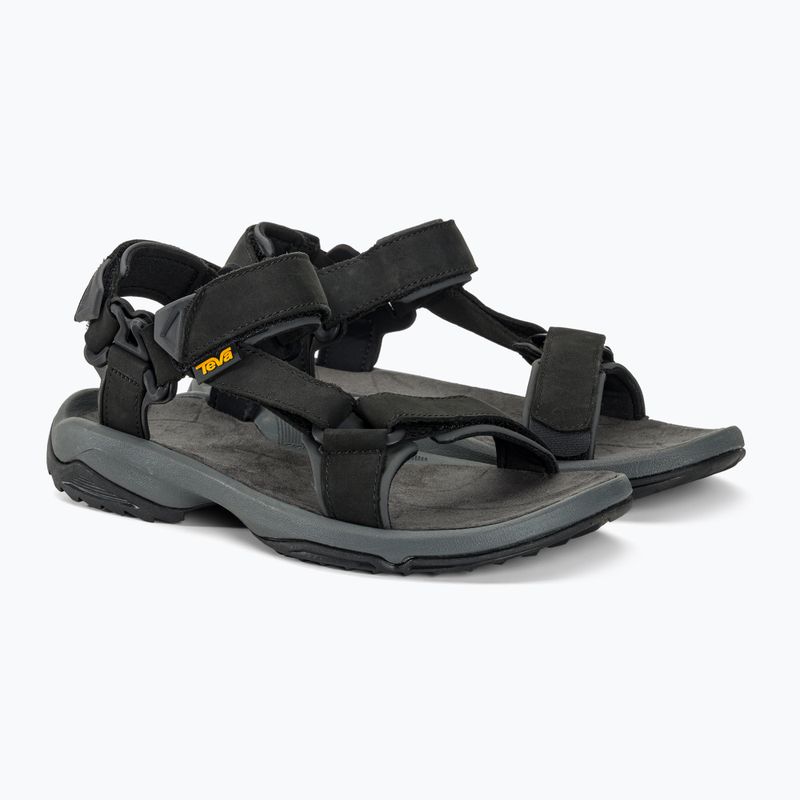 Sandali Teva Terra Fi Lite Leather da uomo, nero 4