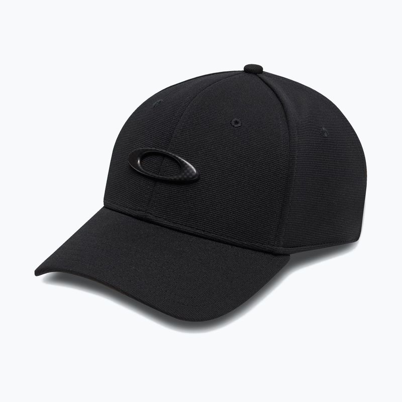 Berretto da baseball Oakley Tincan nero/fibra di carbonio da uomo