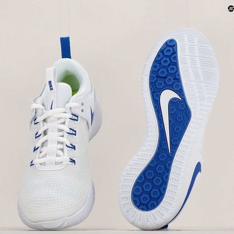 Scarpe da pallavolo da donna Nike Air Zoom Hyperace 2 bianco/game royal 9