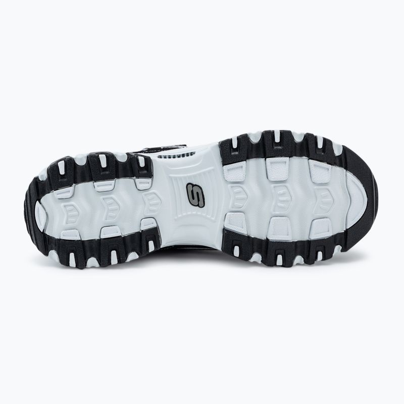 SKECHERS scarpe da donna D'Lites Biggest Fan nero/bianco/argento 4