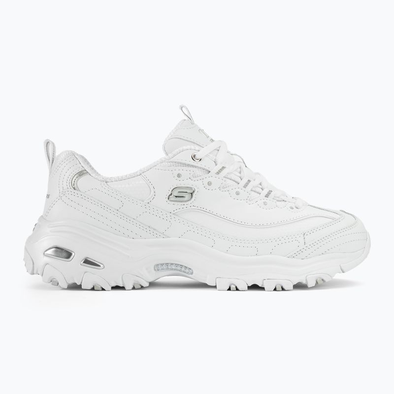 SKECHERS D'Lites Fresh Start scarpe da donna bianco/bianco 2