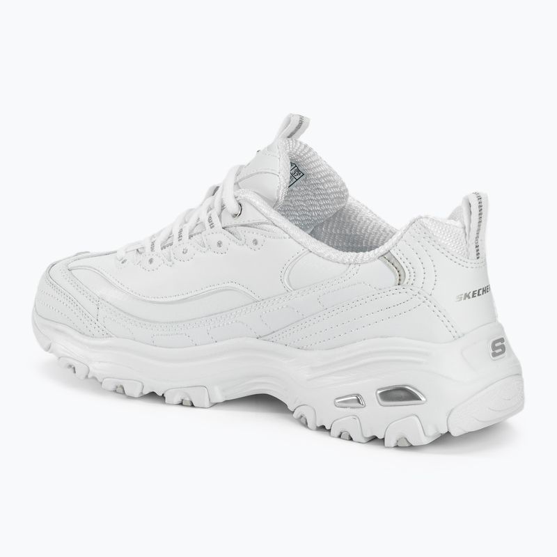 SKECHERS D'Lites Fresh Start scarpe da donna bianco/bianco 3
