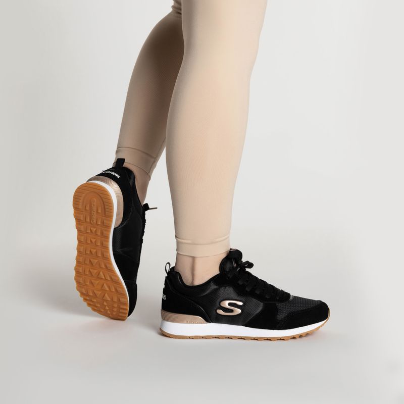 SKECHERS scarpe da donna Og 85 Goldn Gurl nero 2