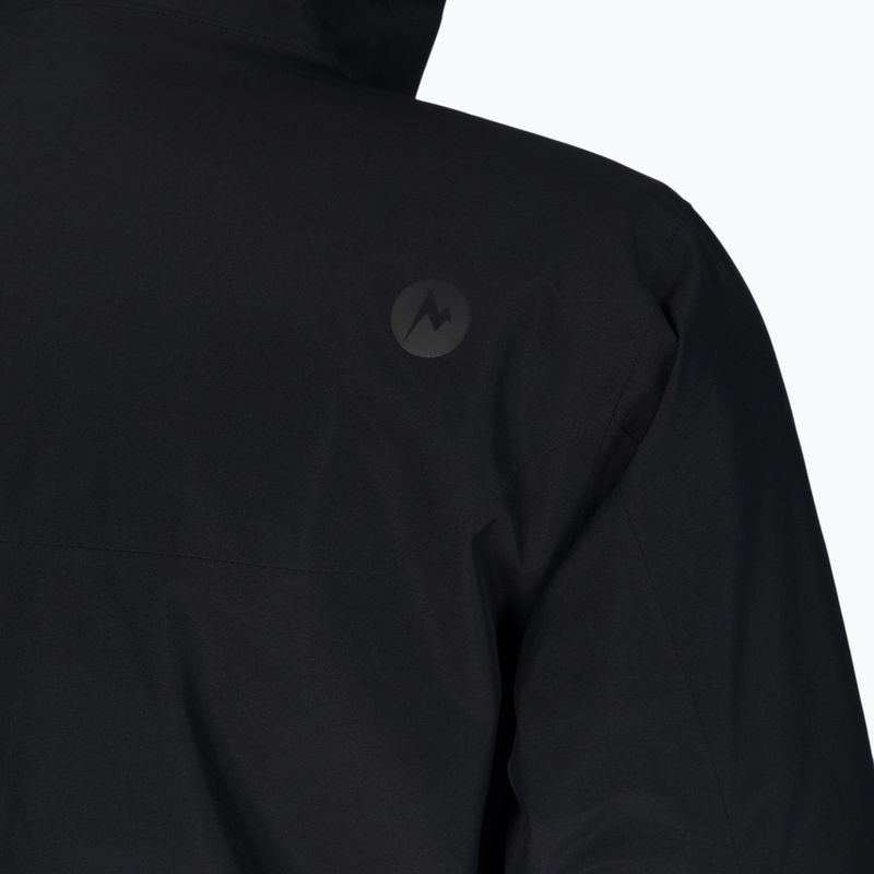 Giacca da pioggia Marmot Minimalist Gore Tex Comp da uomo, nero 4