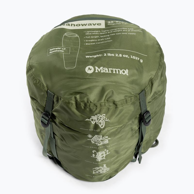 Sacco a pelo Marmot NanoWave 35 in coccodrillo 8