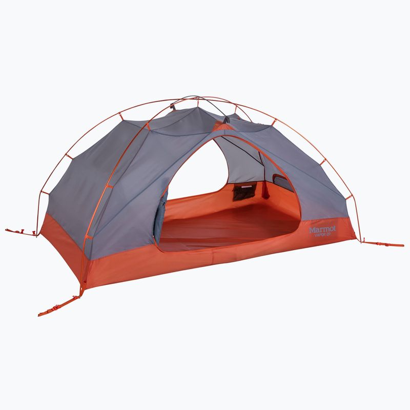 Tenda da trekking Marmot Vapor 2P ocra bruciata per 2 persone 4
