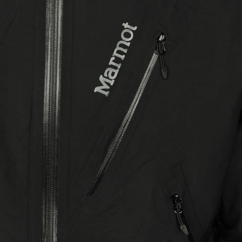 Giacca antipioggia Marmot Knife Edge basic nera da uomo 3