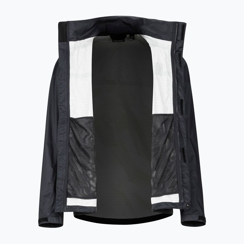 Giacca da pioggia Marmot PreCip Eco basic nera da uomo 6