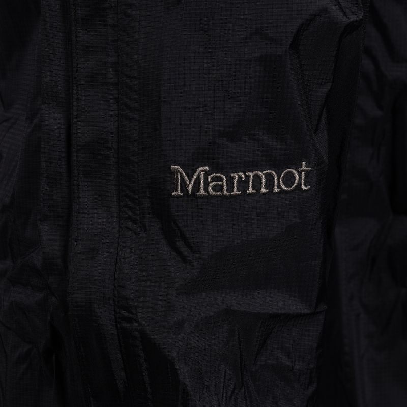 Pantaloni da pioggia Marmot PreCip Eco Full Zip da uomo nero 6