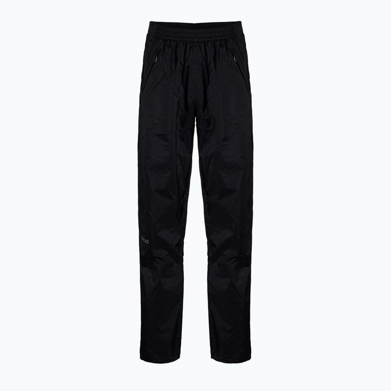 Pantaloni antipioggia Marmot PreCip Eco Full Zip donna nero basic