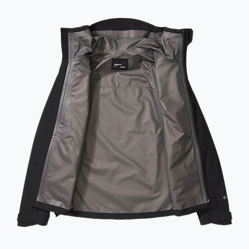 Giacca da pioggia Marmot Minimalist Gore Tex basic nera da uomo 2