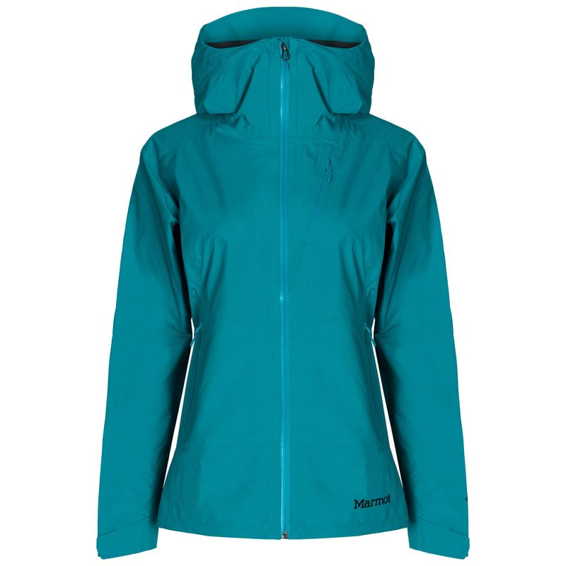 Giacca antipioggia Marmot Knife Edge donna turchese scuro