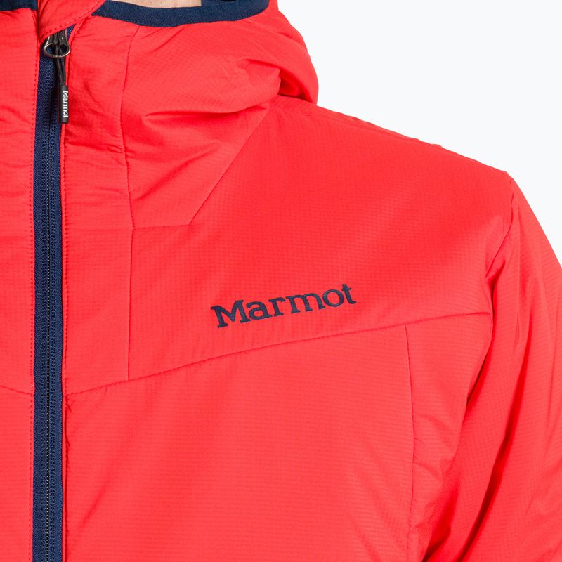 Giacca isolante da uomo Marmot Novus 2.0 Hoody basic red 3