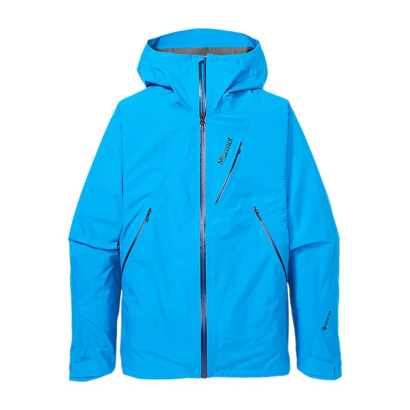 Giacca antipioggia Marmot Knife Edge basic blu da uomo