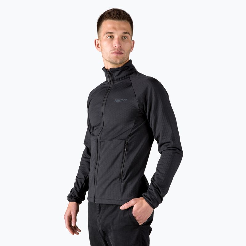 Giacca da trekking da uomo Marmot Leconte Fleece nero