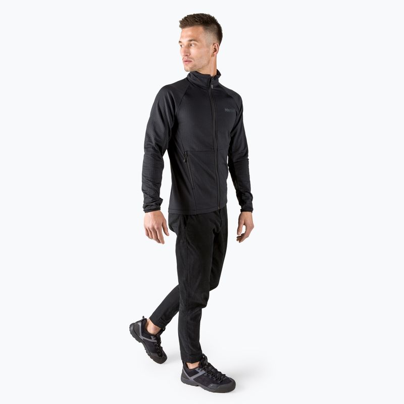 Giacca da trekking da uomo Marmot Leconte Fleece nero 2