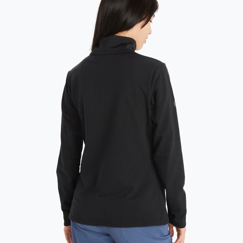 Giacca da trekking da donna Marmot Leconte Fleece nero 2