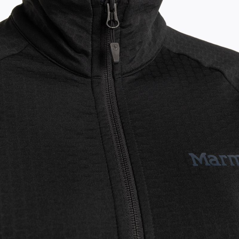 Giacca da trekking da donna Marmot Leconte Fleece nero 7